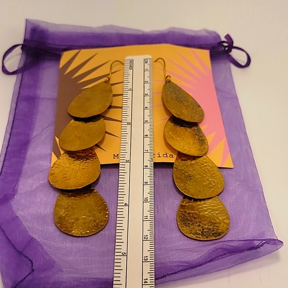 Mais x Frida Hanging Tear Drops Earrings NEW - Picture 5 of 5